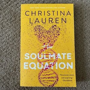 The Soulmate Equation by Christina Lauren. Cute and fun summer read!